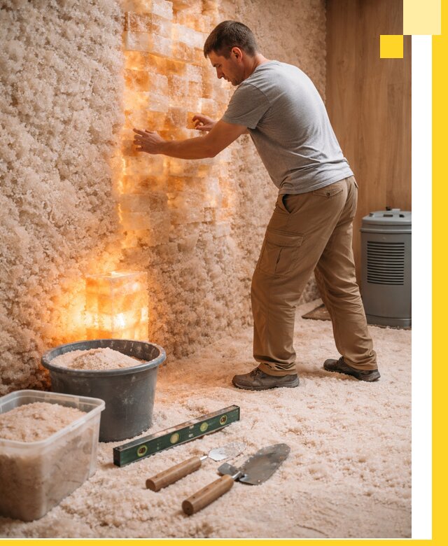 Проектирование и монтаж соляных комнат в Ейске под ключ