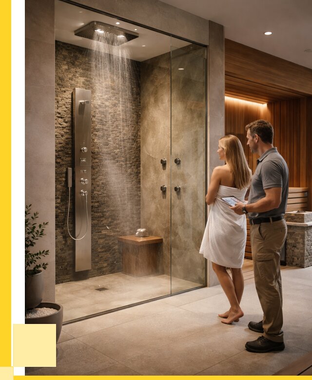 Купить душ впечатлений для дома в Ейске от 87601 р. | ЭриданЕск